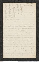 Nachlass Franz Steindachner, Brief von David Starr Jordan an Franz Steindachner (25.07.1880), Inv.Nr. 259.03, Seite 1